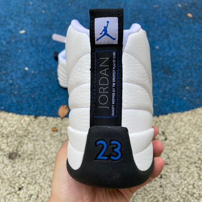 12 Blue Black and White