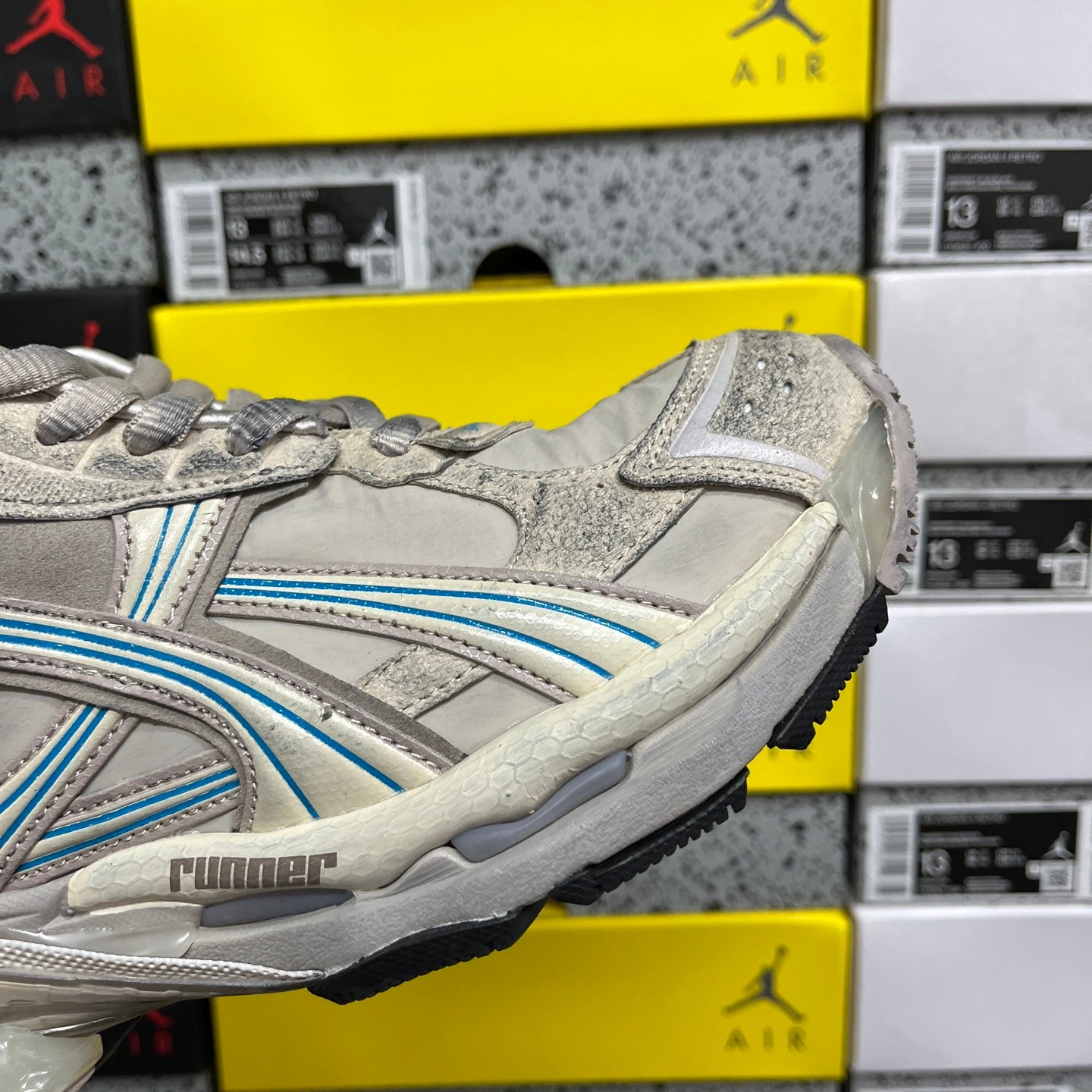 BLG Runner Beige/Blue