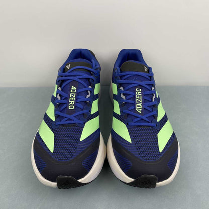 Adizero Boston 13 Green Deep Blue