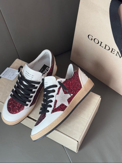 GDGS Ballstar Wine Shine White Black Laces