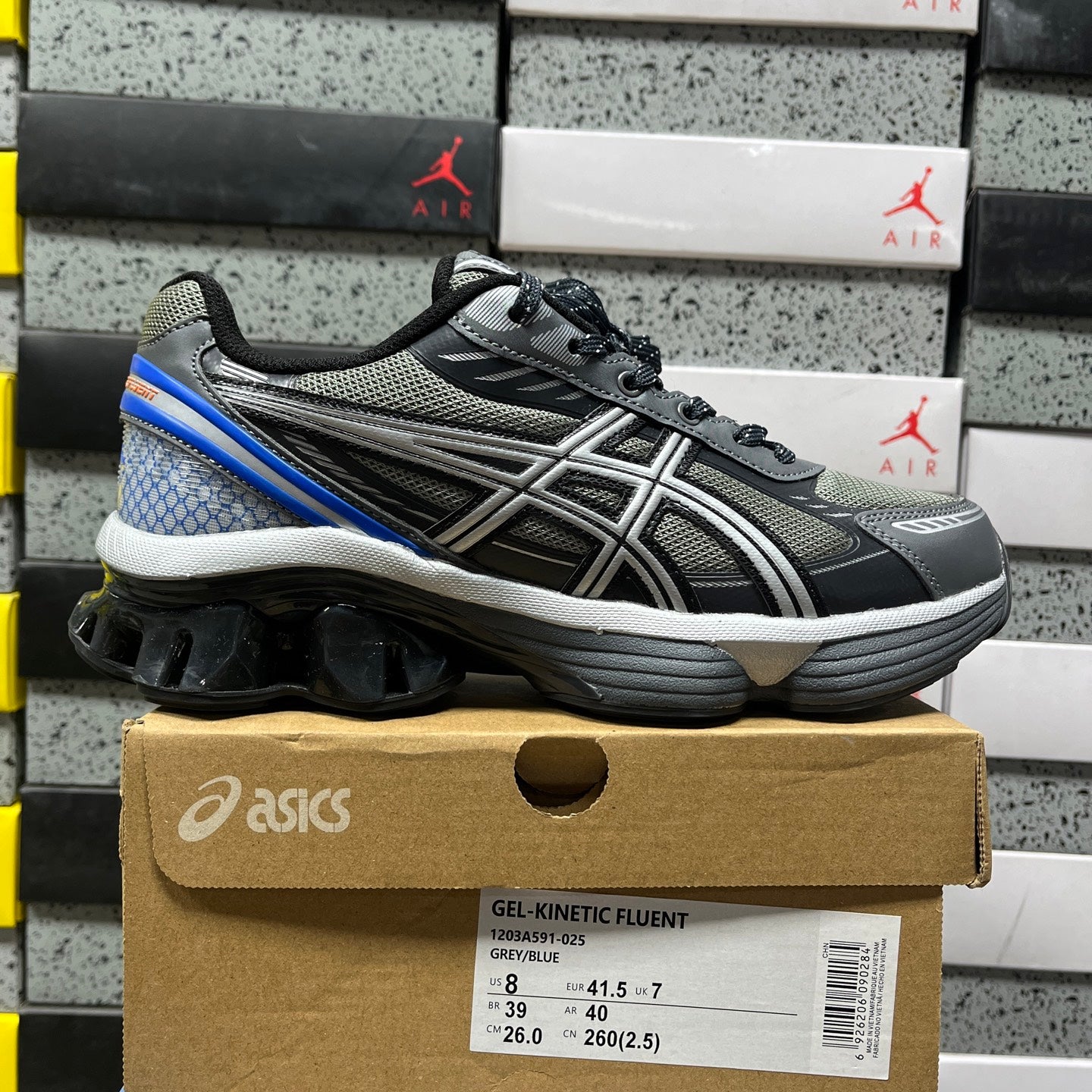 Gel-Kinetic Fluent Grey and Blue