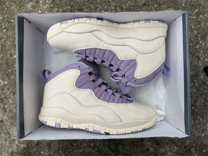 AJ10 White and Purple