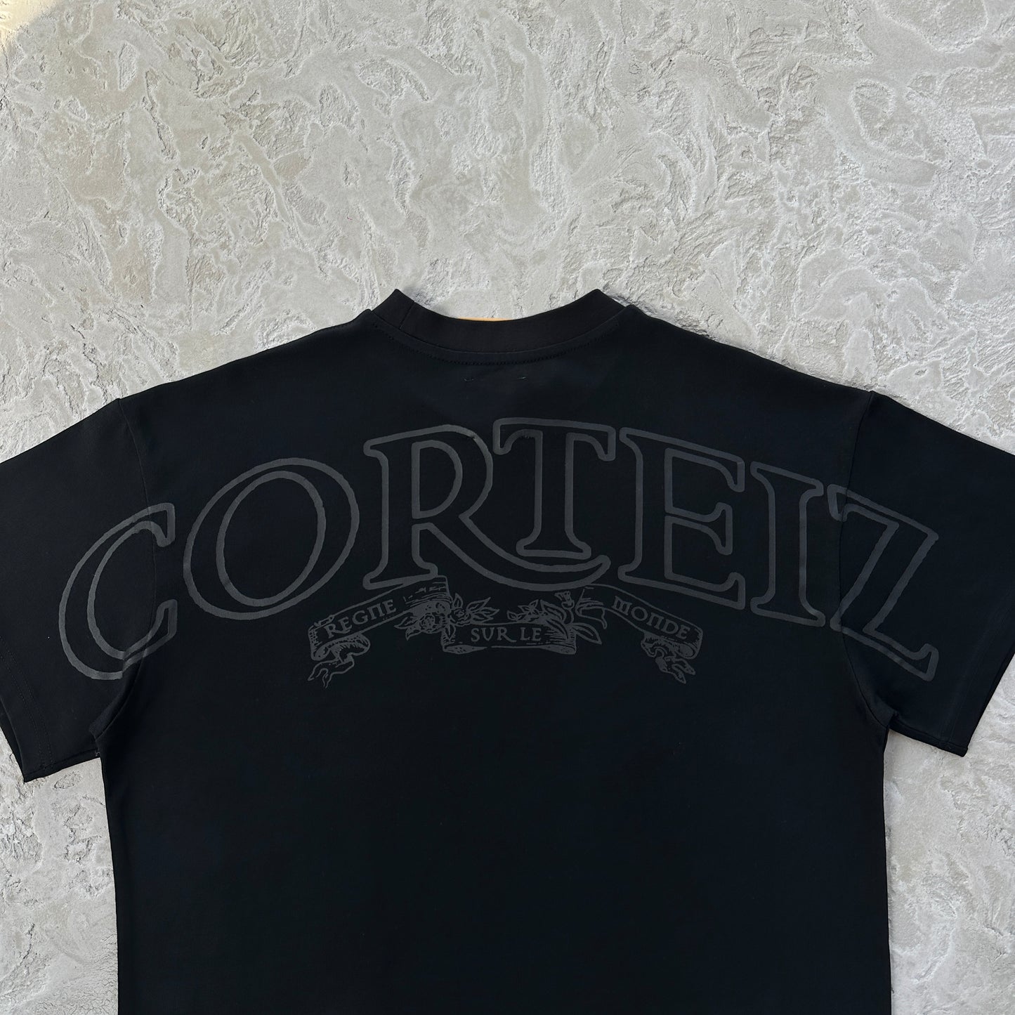 Royale heavyweight tee-black