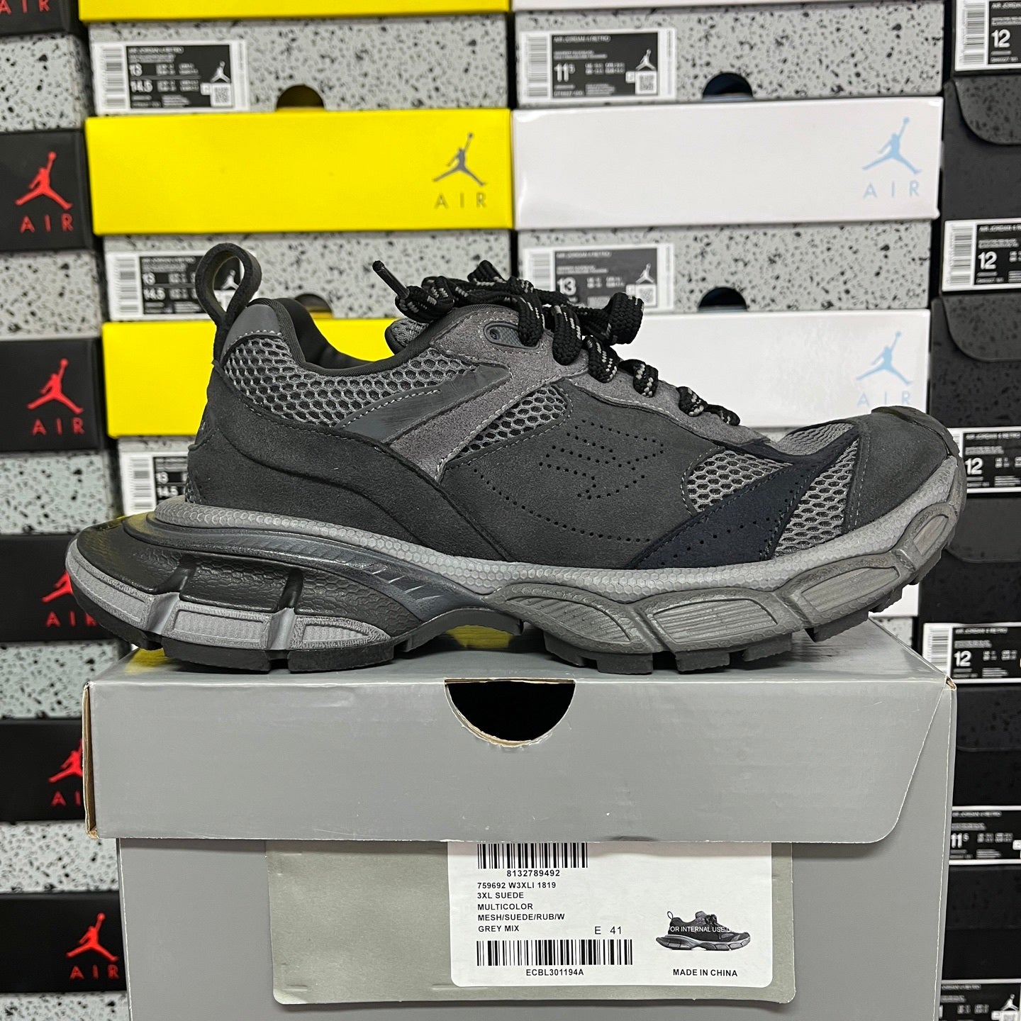 BLG 3XL Grey Mix