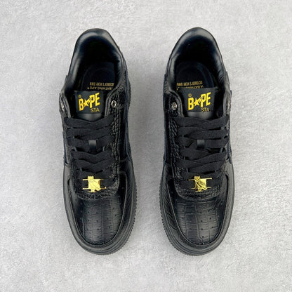 Bape STA Low  OVO Black