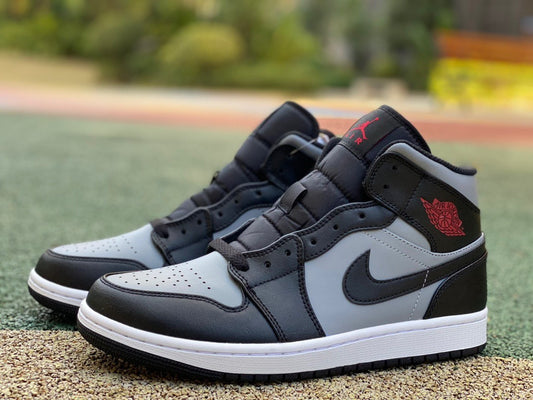 AJ1 MID Shadow Red