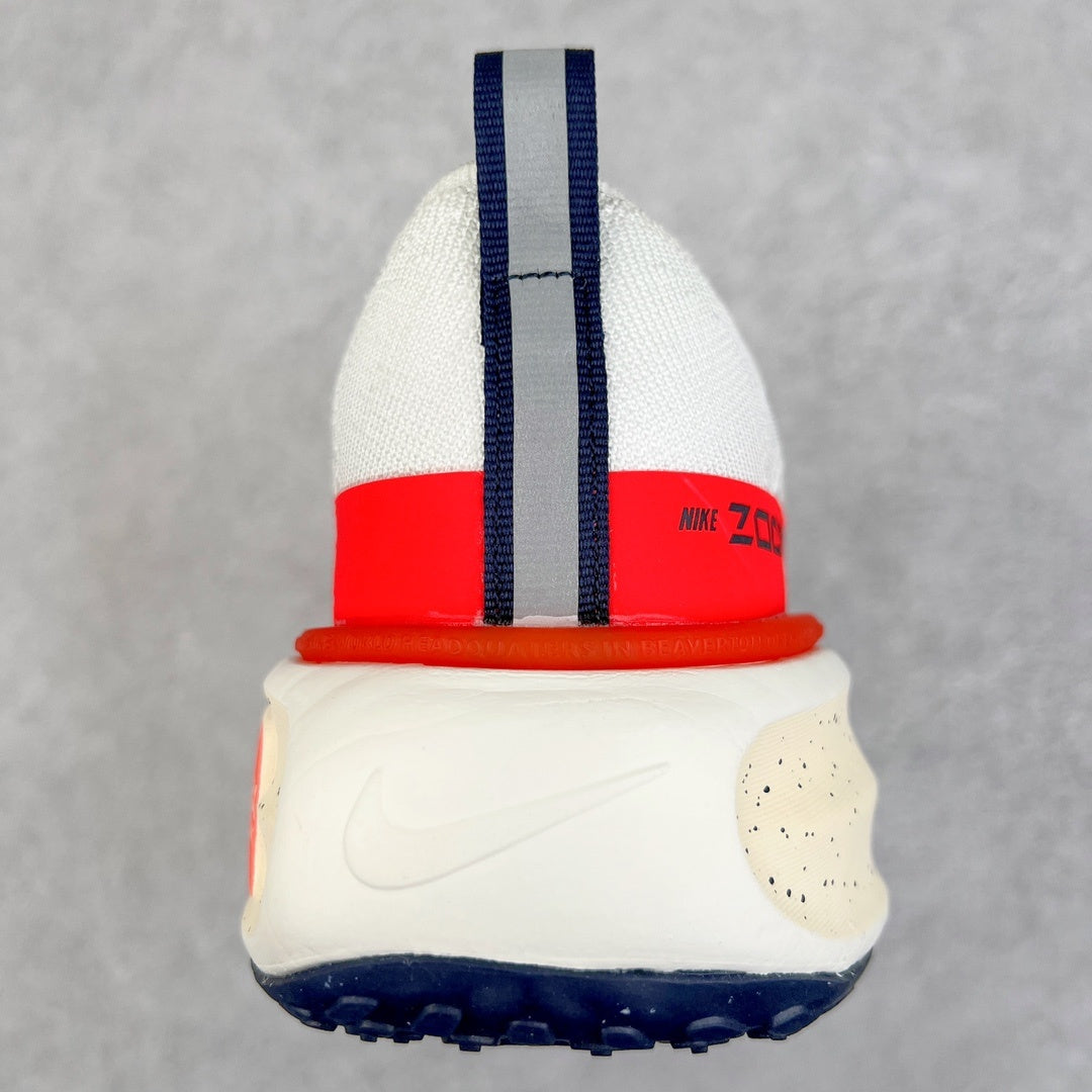 ZoomX Invincible Run Flyknit 3 White Bright Crimson