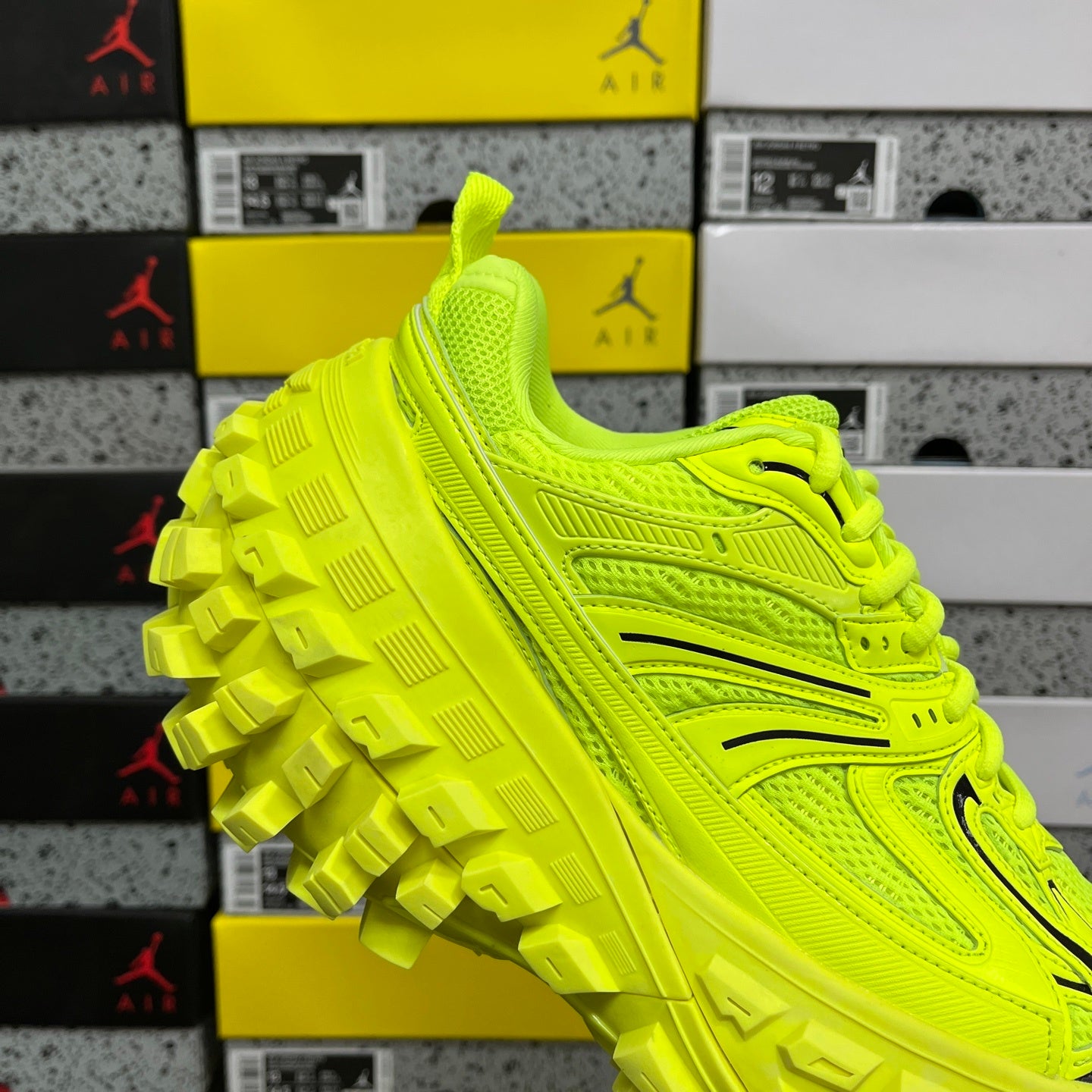 Defender Rubber Platform Fluo Yellow/Black