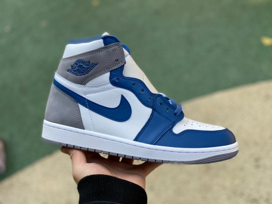 AJ1 High BLUE GREY
