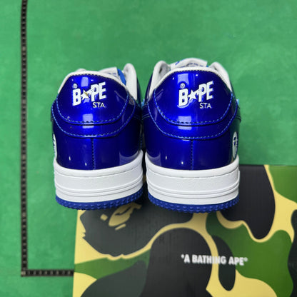 Bape STA Low Blue and White