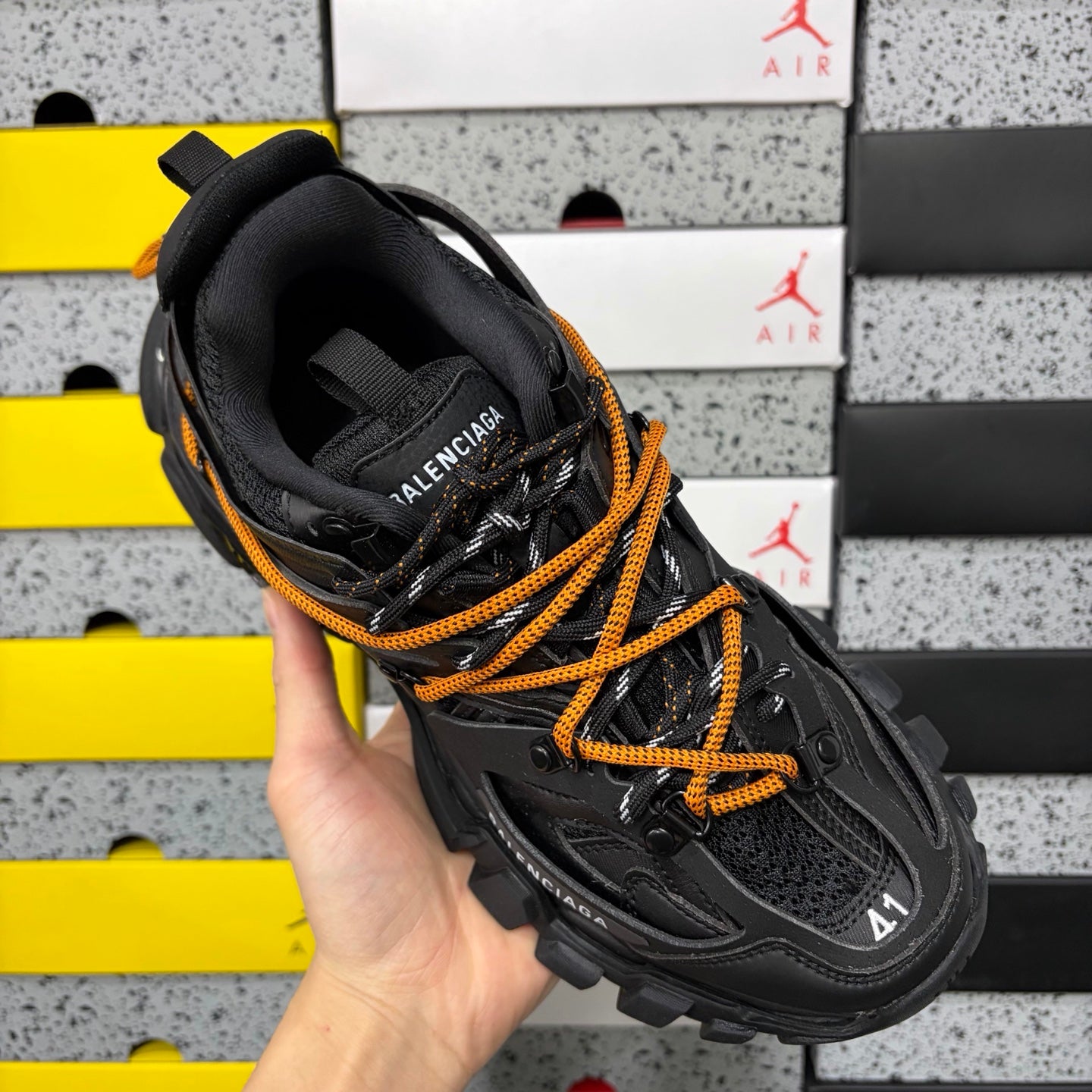 BLG Track Trail Laces Black