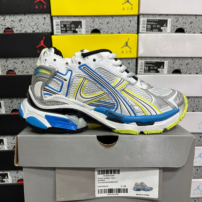 BLG Runner White/Black/Blue/Yellow