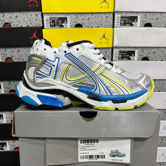 BLG Runner White/Black/Blue/Yellow