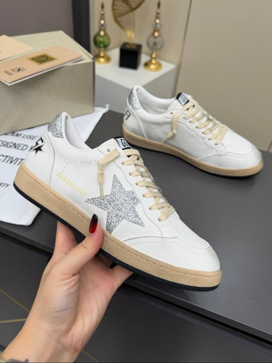 GDGS Ballstar Gum Sole White Body Silver Moon Star