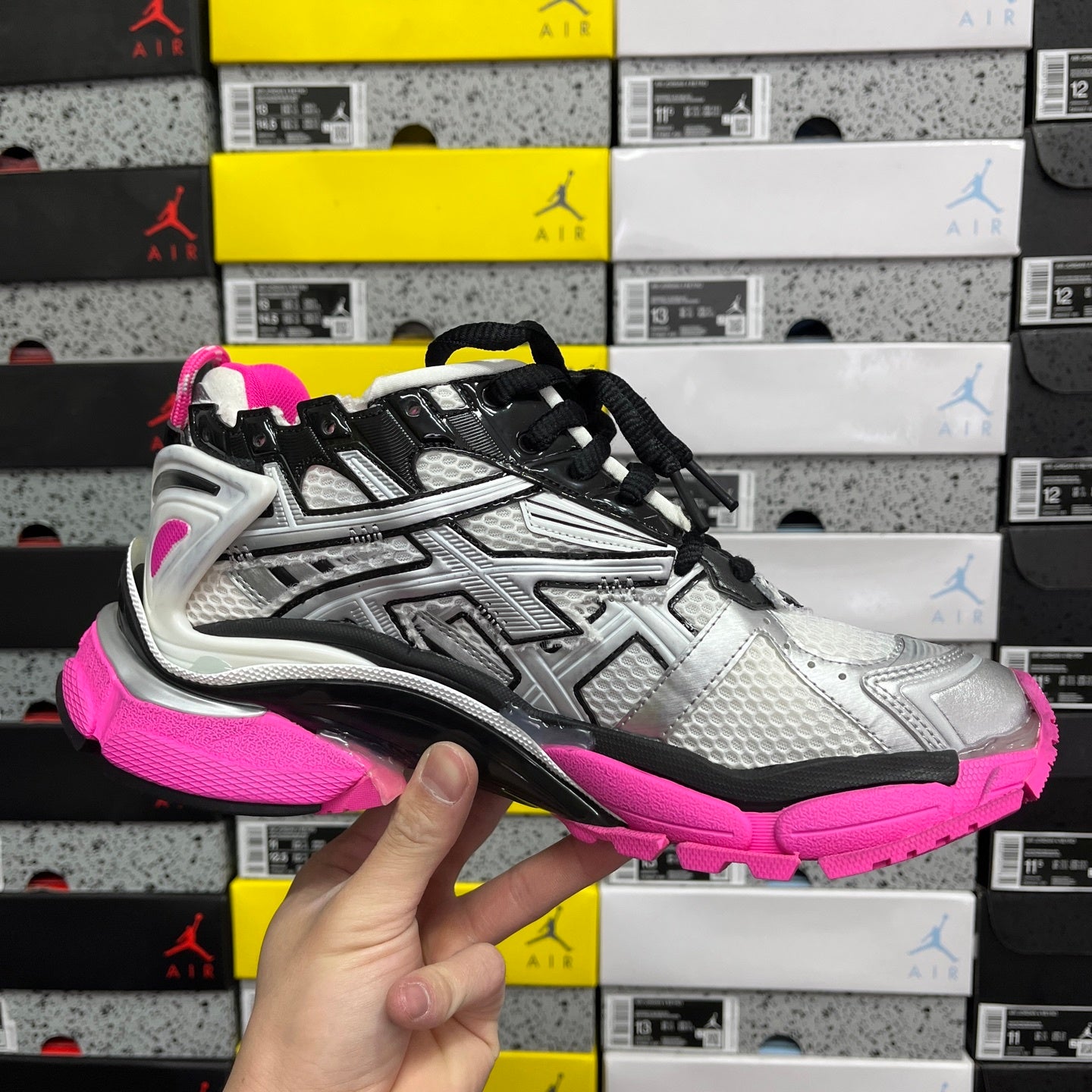 BLG Runner 7.0 Black/Pink/Grey