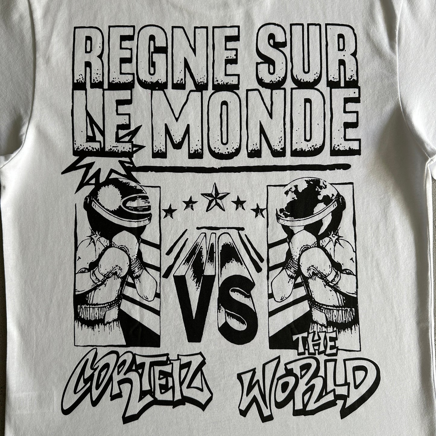 regne surle monde tee-White