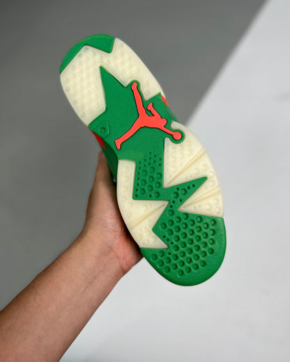 AJ6 Retro NRG Green Suede Gatorade