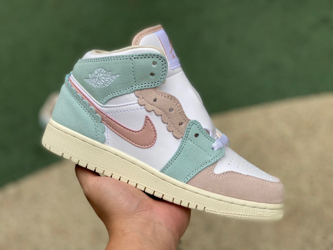 AJ1 MID Brown Elephant