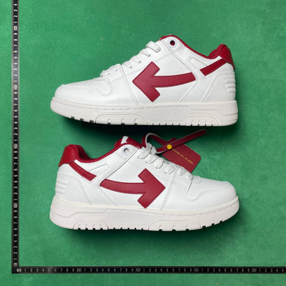 Out Of Office Pure White Red