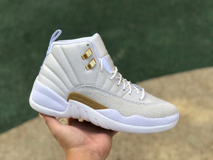 12 Retro OVO White