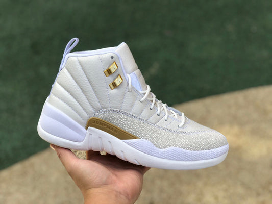 12 Retro OVO White