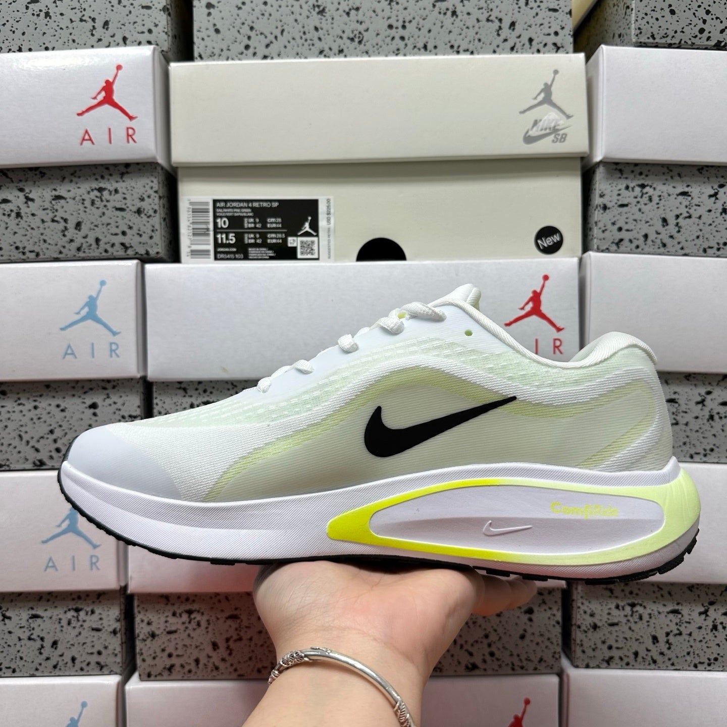 Journey Run White/Yellow
