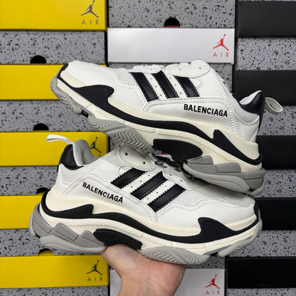 BLG Triple S x Adidas White/Black