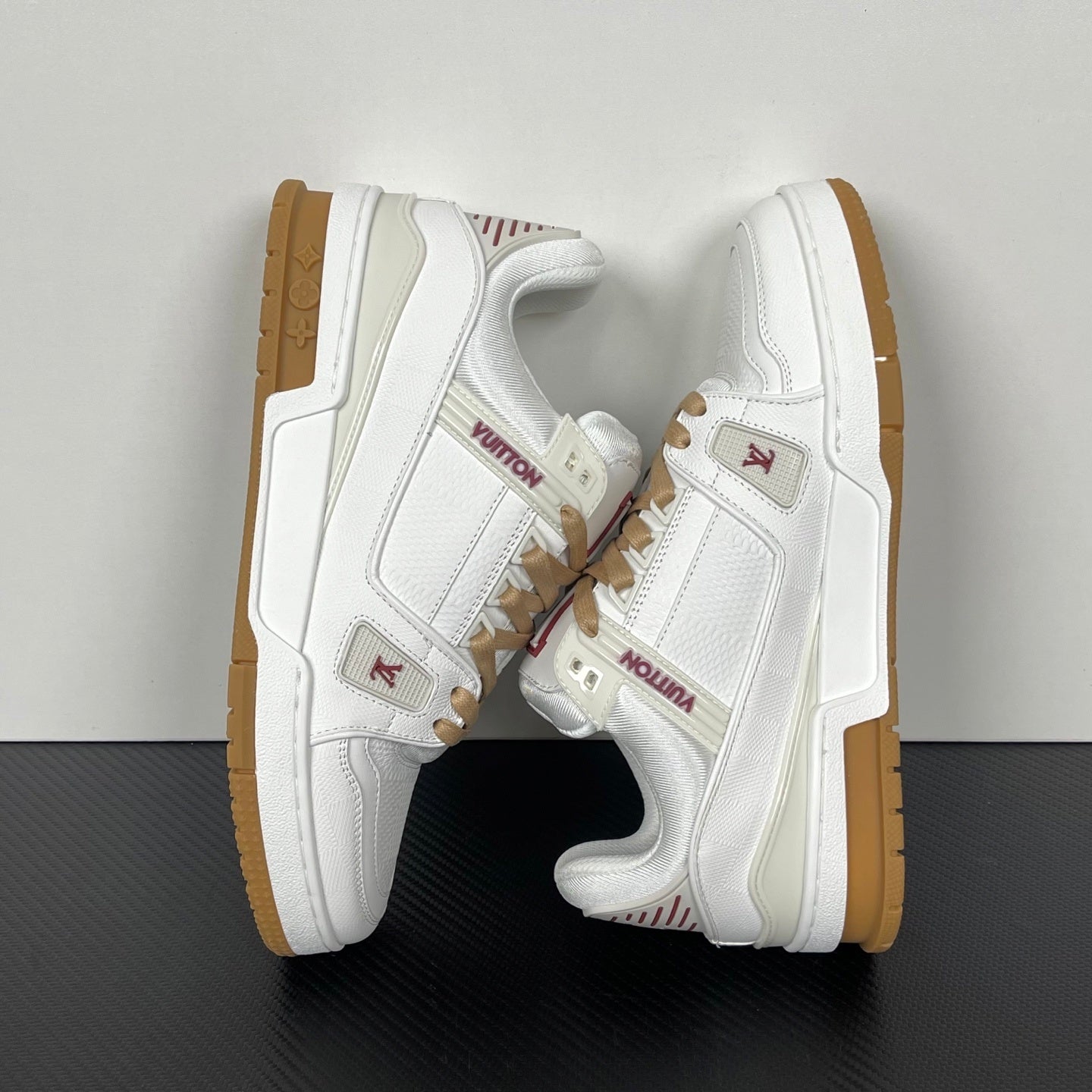 Trainer White and Bordeaux