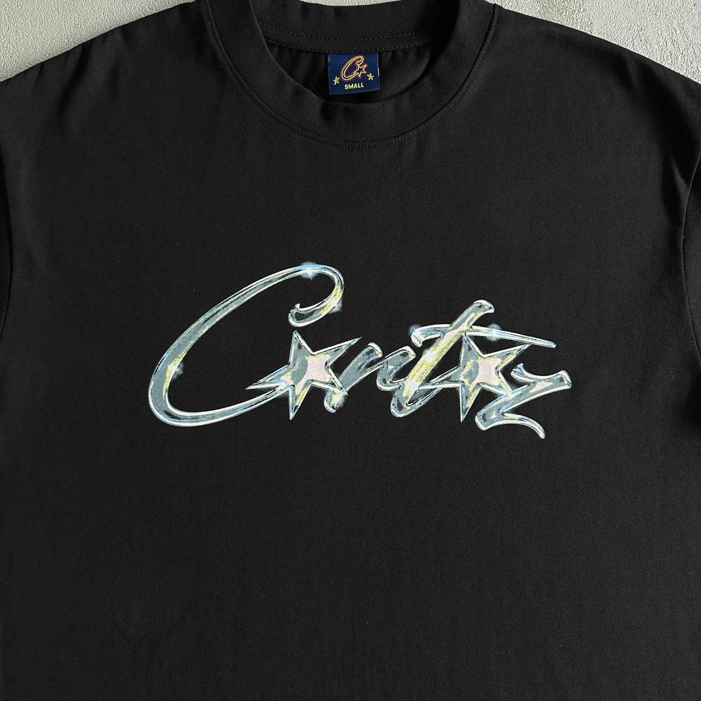 shining star black tee