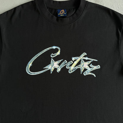 shining star black tee