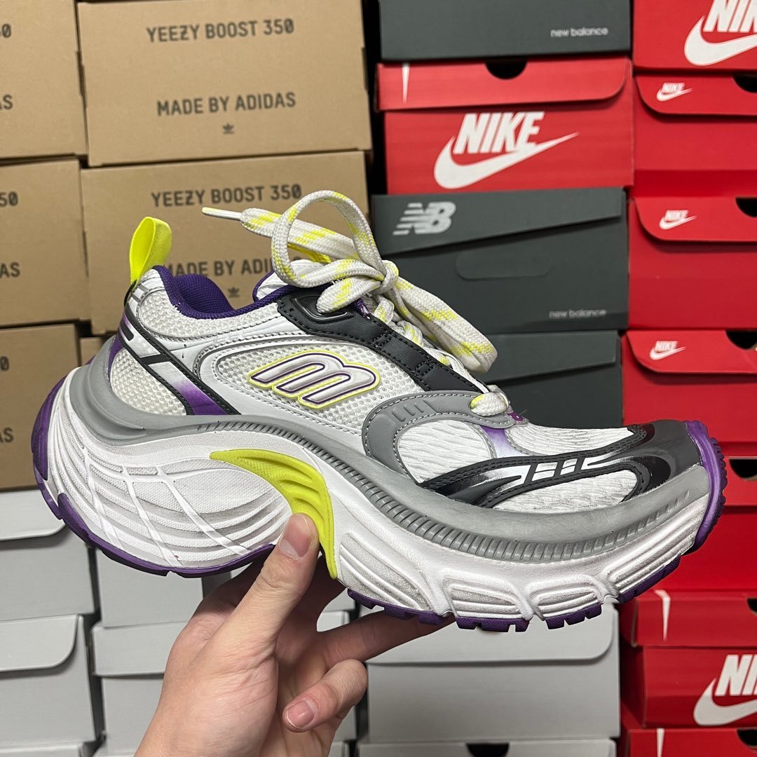BLG 6XL White/Purple Yellow