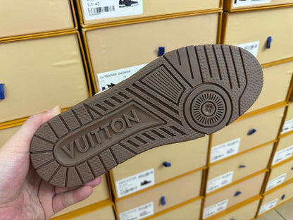 Trainer Brown and White