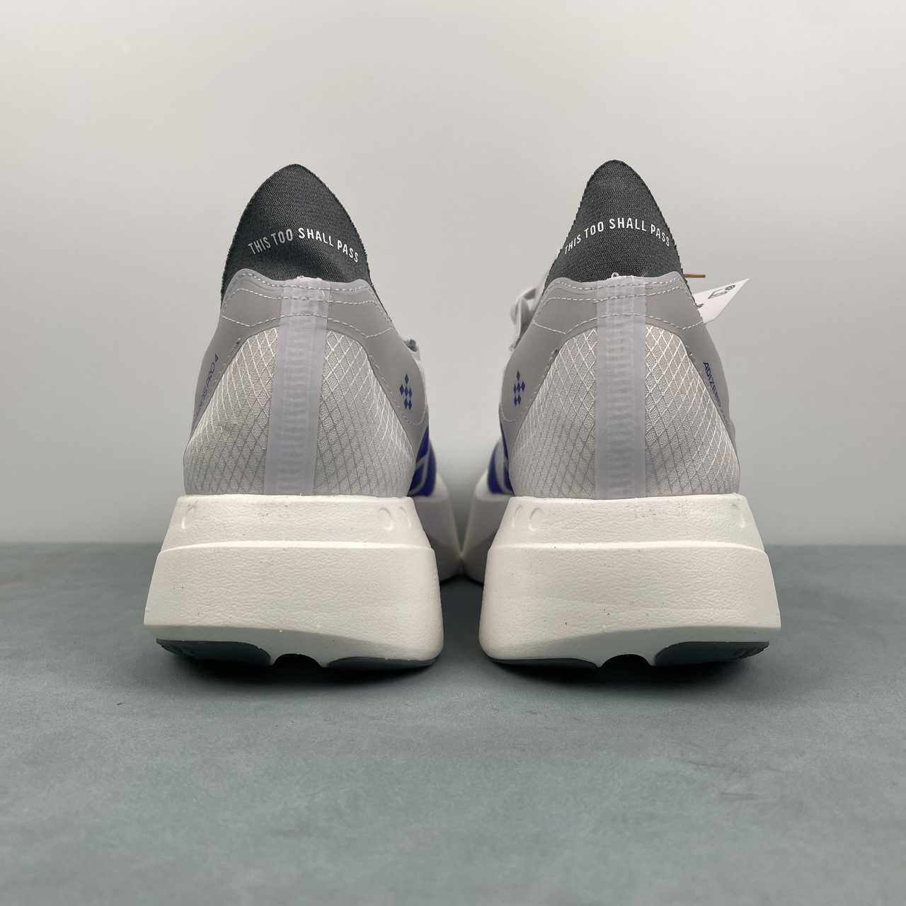 Adios Pro 4 White Blue