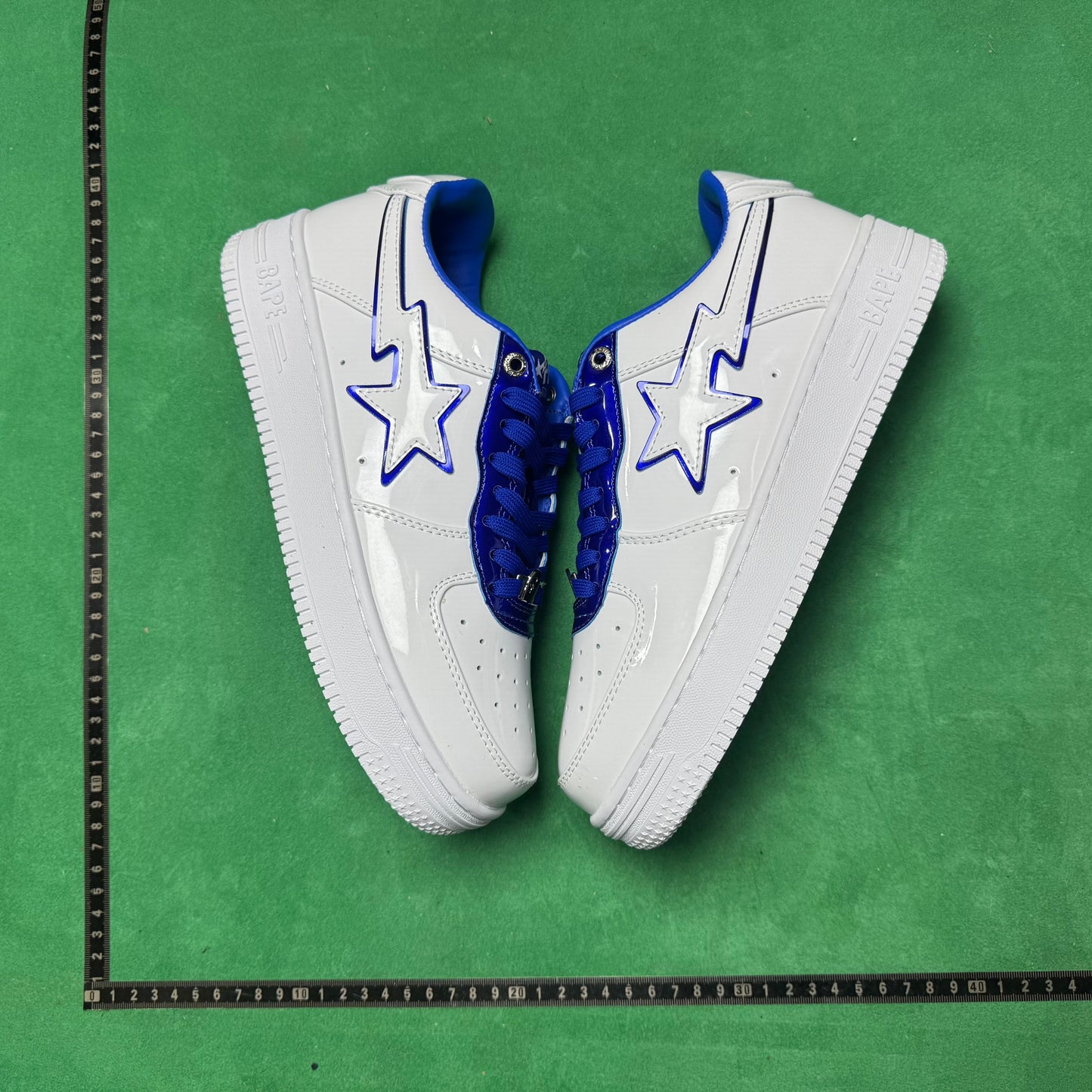 Bape STA Low White and Blue