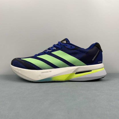 Adizero Boston 13 Green Deep Blue