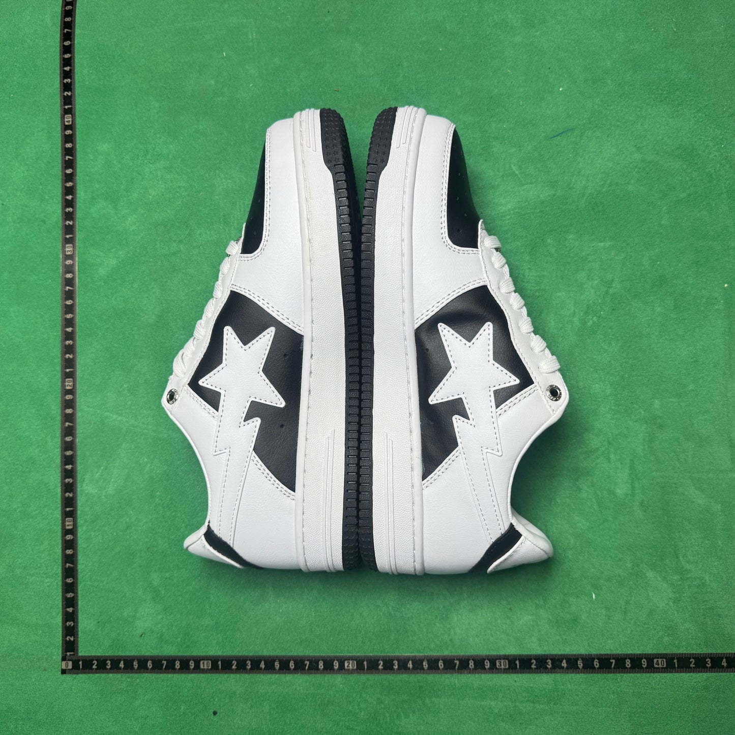 Bape STA Low White and Black