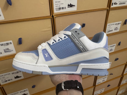 Trainer Blue and White