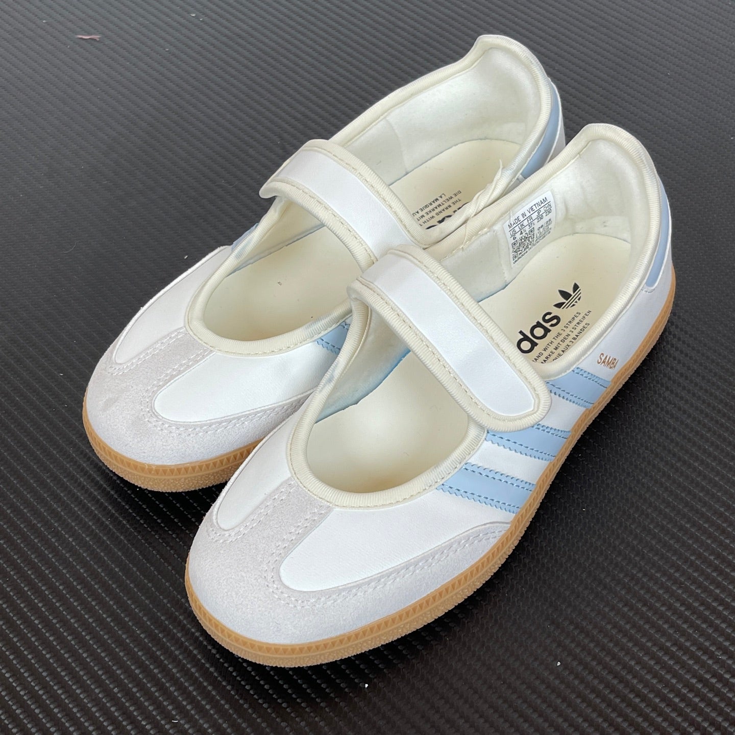 Samba Jane W White Blue