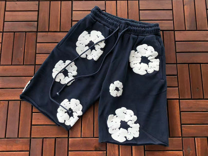 Denim T Calções