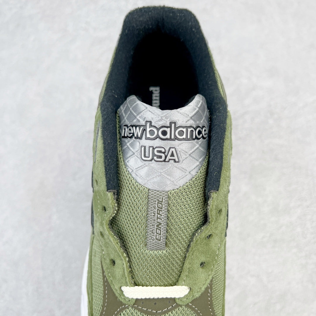 990 Olive Leaf / Black