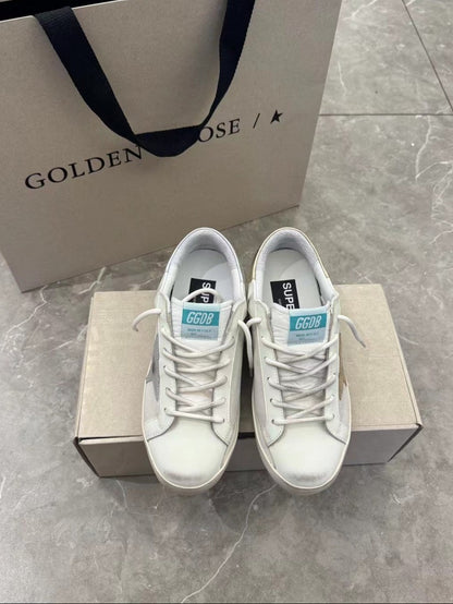 GDGS Superstar Silver Star 2 Tones Lether