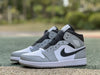 AJ1 MID Light Smoke Grey