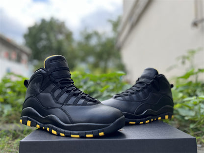 AJ10 Black and Yellow