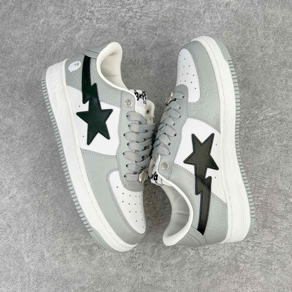 Bape STA Low Grey Black