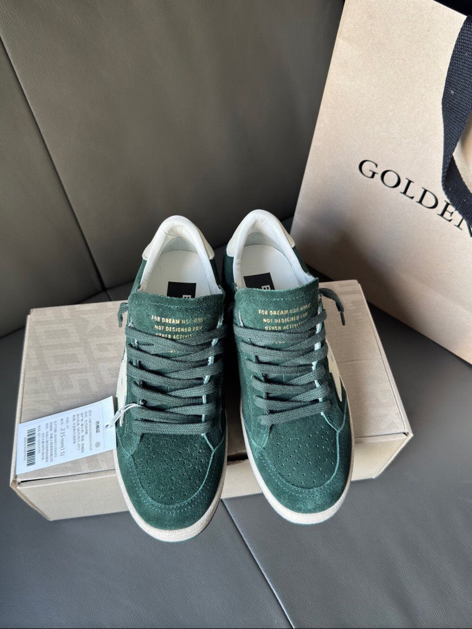 GDGS Ballstar Green Velut Esmerald