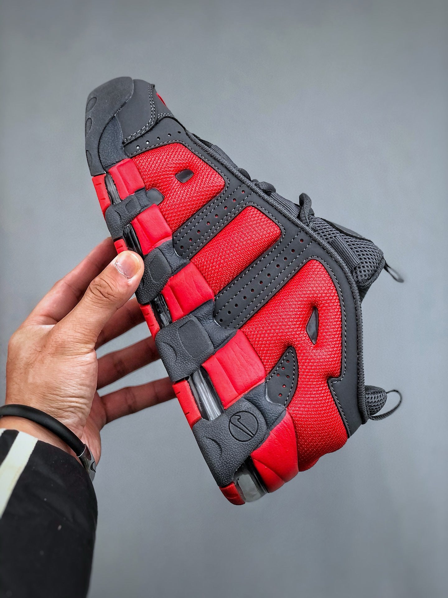 Uptempo Black And Red