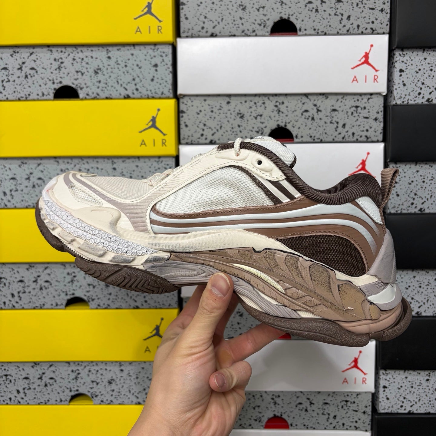 BLG Triple S.2 Brown/White/Grey