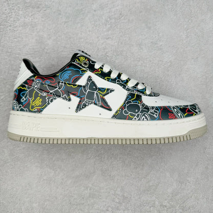 Bape STA Low Medicom Toy Be@r Camo Black