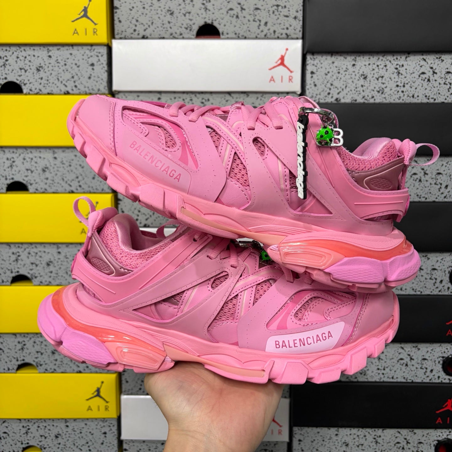BLG Track Triple Pink