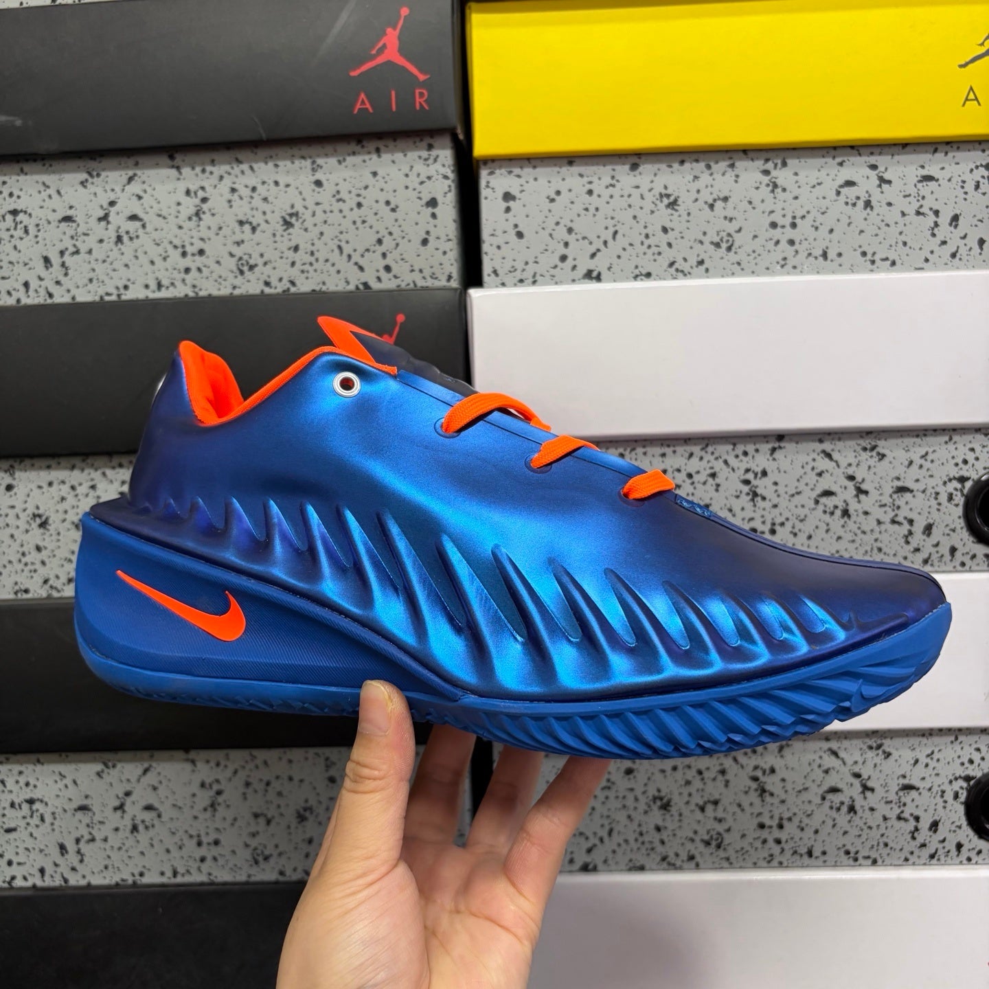 Basquetebol NK G.T Cut 4 Blue/Orange